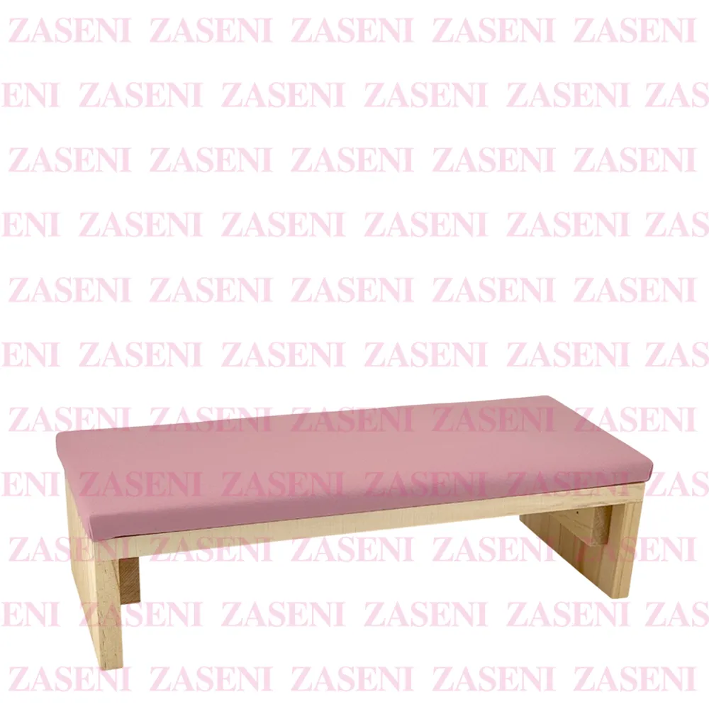 SOPORTE PARA MANICURA/PEDICURA MADERA RECTO ROSA