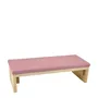 SOPORTE PARA MANICURA/PEDICURA MADERA RECTO ROSA