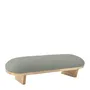 SOPORTE PARA MANICURA/PEDICURA MADERA REDONDO GRIS