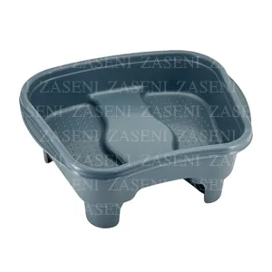 BAÑERA PARA PIES CON PATAS GRIS