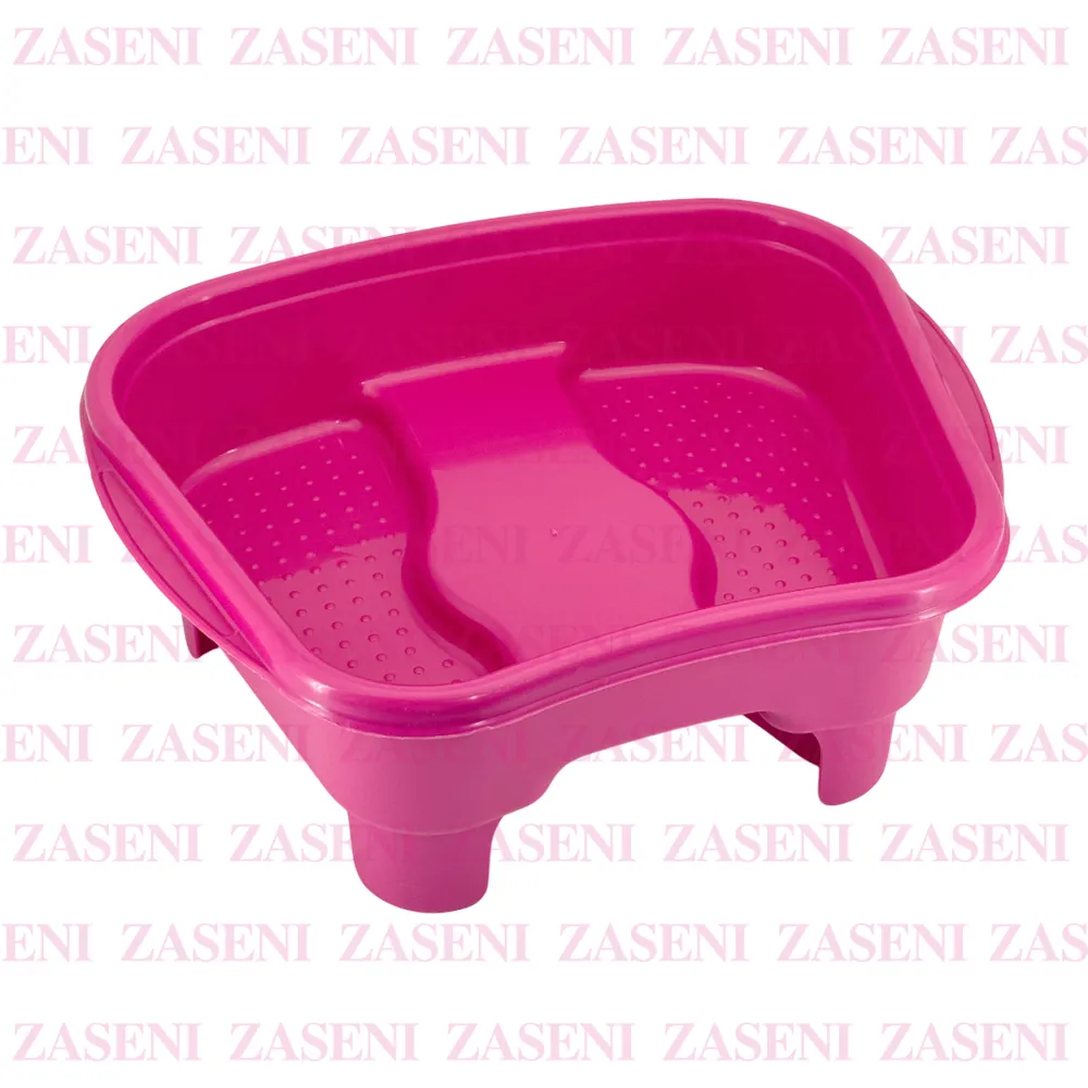 BAÑERA PARA PIES CON PATAS FUCSIA