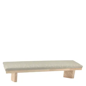 SOPORTE PARA MANICURA/PEDICURA MADERA LARGO BEIGE