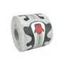 MOLDE ADHESIVO UÑAS STILETTO NEGRO Y GRIS 300UDS