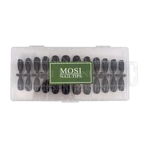 MOSI UÑAS POSTIZAS NEGRAS 240UDS