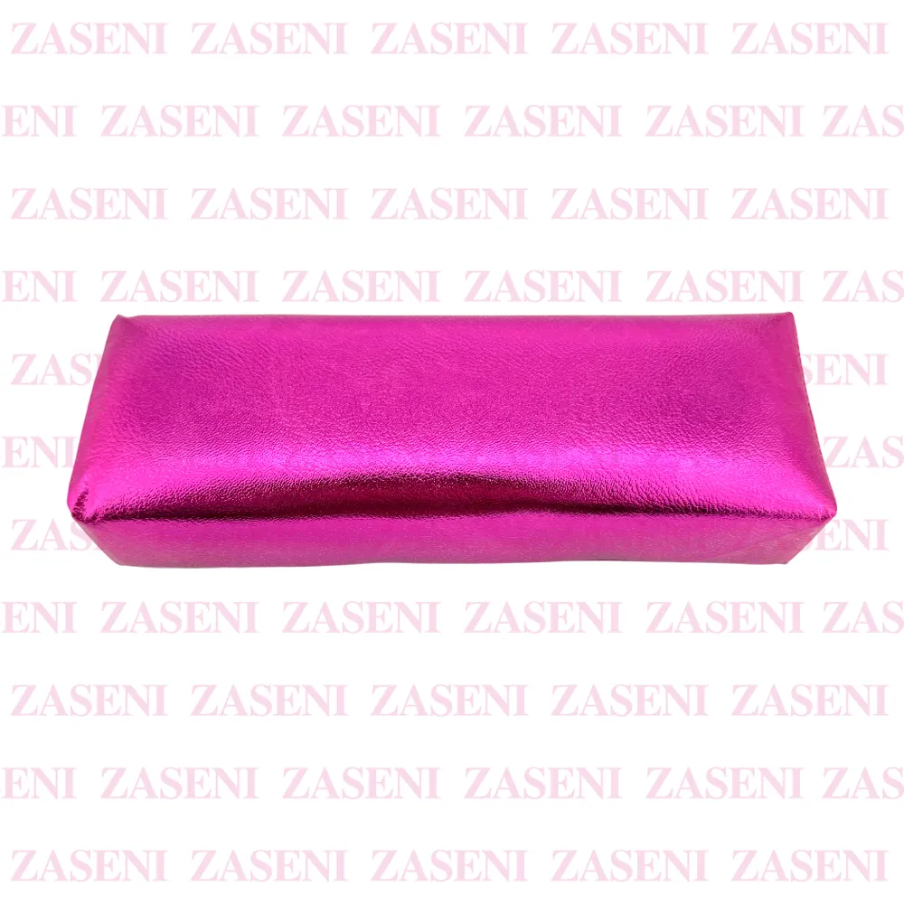 ALMOHADA MANICURA RECTANGULAR METALIZADA FUCSIA