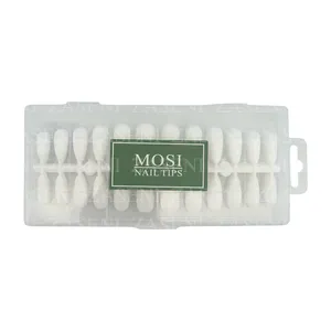 MOSI UÑAS POSTIZAS BLANCO PURO 240UDS