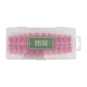 MOSI UÑAS POSTIZAS ROSA CHICLE 240UDS