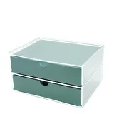 Organizador Cajonera Doble Verde