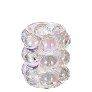 PORTAPINCELES CRISTAL BOLAS IRIDISCENTE