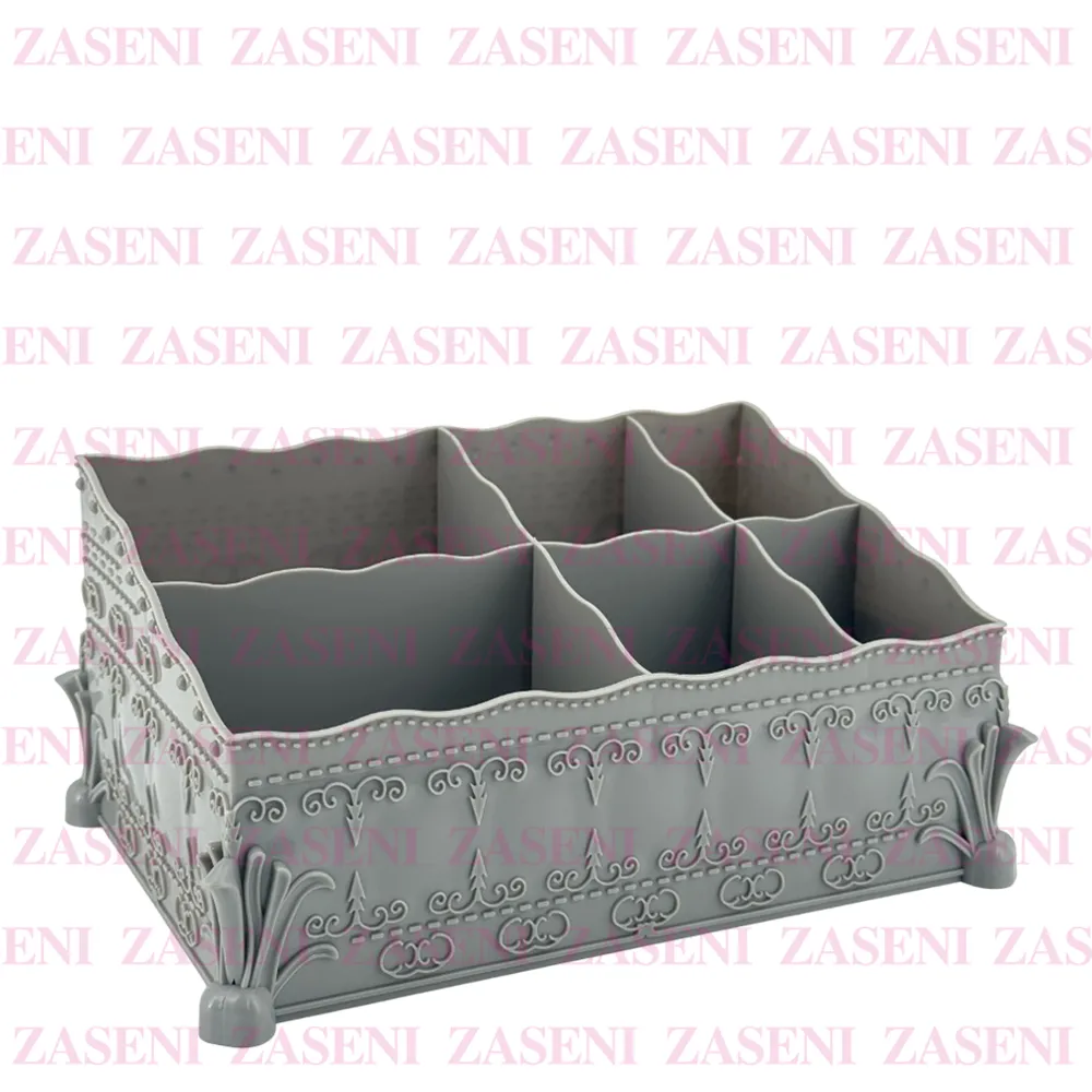 ORGANIZADOR ROCOCÓ GRIS