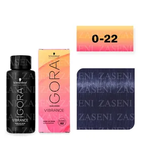 SCHWARZKOPF TINTE IGORA VIBRANCE 0-22 CONCENTRADO HUMO 60ML