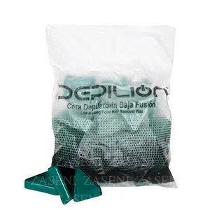 DEPILION CERA DEPILATORIA BAJA FUSIÓN VERDE 1KG