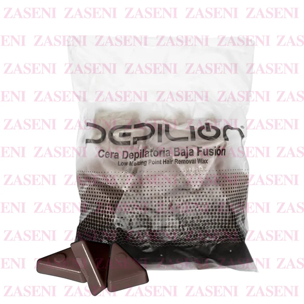DEPILION CERA DEPILATORIA BAJA FUSIÓN CHOCOLATE 1KG