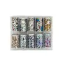 FOIL UÑAS ANIMAL PRINT 10UDS