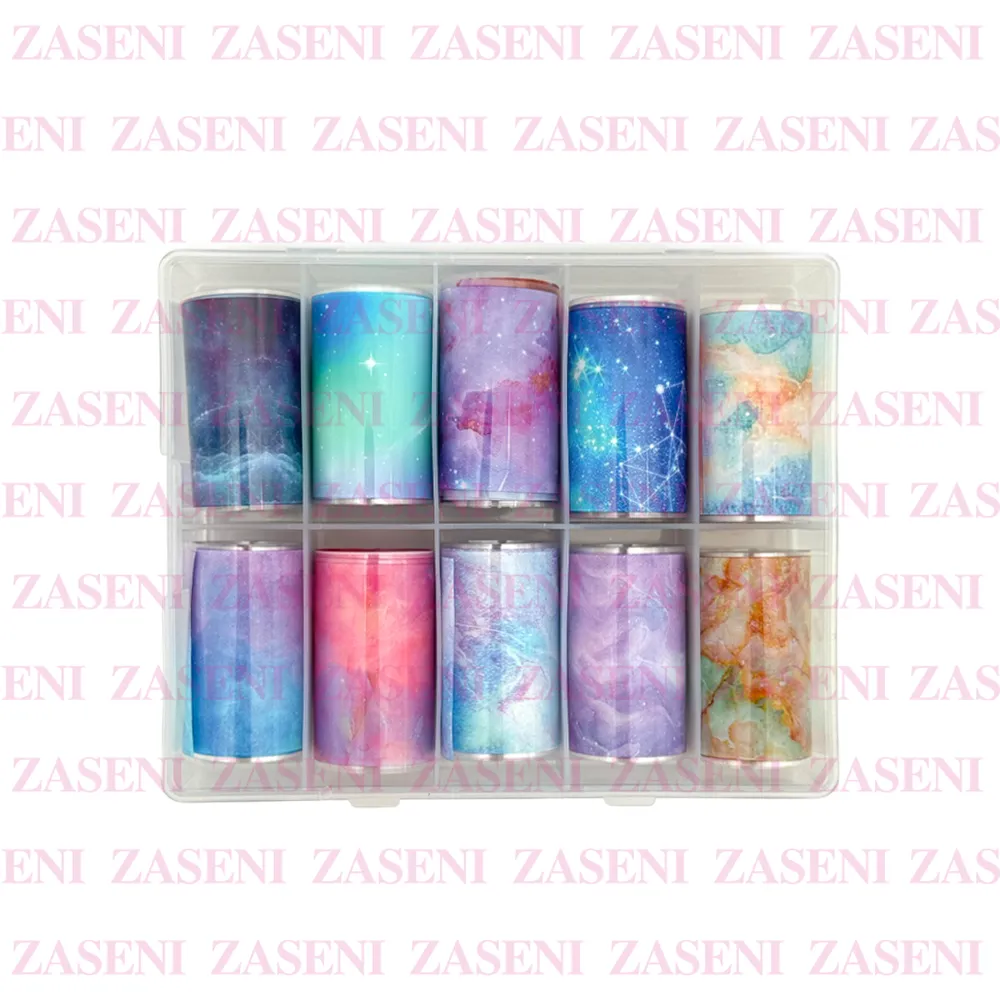 FOIL UÑAS ESTELAR 10UDS