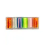 FOIL UÑAS FLÚOR 6UDS