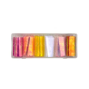 FOIL UÑAS COLORES 6UDS