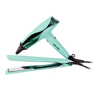 CORIOLISS KIT PLANCHA C5 + SECADOR WIND MINT GREEN COLLECTION