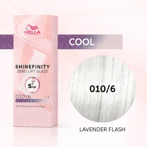 WELLA SHINEFINITY 5MIN 010/6 RUBIO SÚPER CLARO VIOLETA 60ML