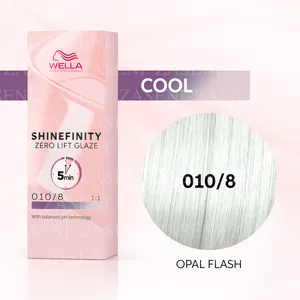 WELLA SHINEFINITY 5MIN 010/8 RUBIO SÚPER CLARO PERLADO 60ML