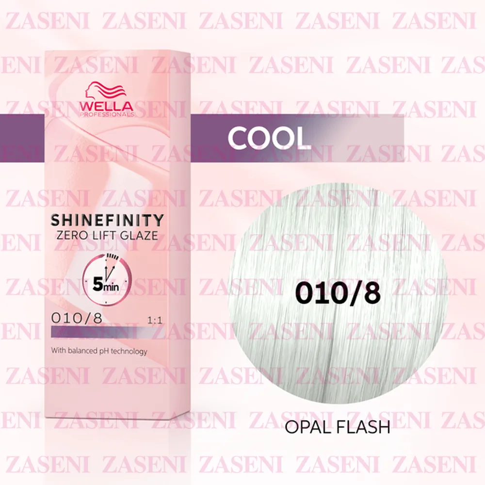 WELLA SHINEFINITY 5MIN 010/8 RUBIO SÚPER CLARO PERLADO 60ML