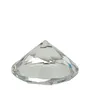 DIAMANTE ESTUDIO UÑAS TRANSPARENTE GRANDE
