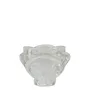 VASO CRISTAL MONÓMERO TRANSPARENTE FLOR MEDIANO