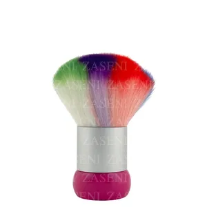 BROCHA UÑAS PLATA MULTICOLOR 1UD