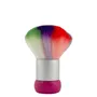 BROCHA UÑAS PLATA MULTICOLOR 1UD