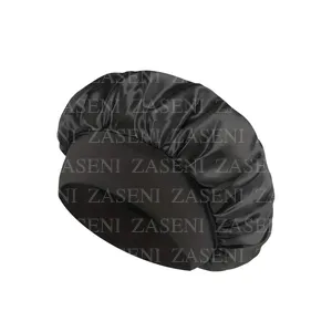 GORRO SATÉN NEGRO