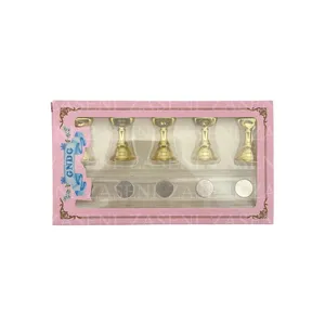 SOPORTE PRÁCTICA UÑAS AJEDREZ 5UDS
