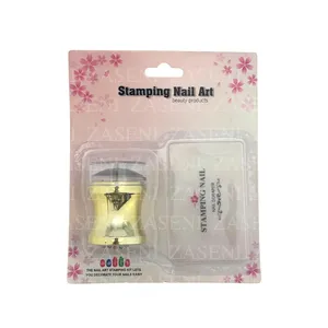 KIT SELLO ESTAMPADOR REDONDO + RASPADOR 1UD