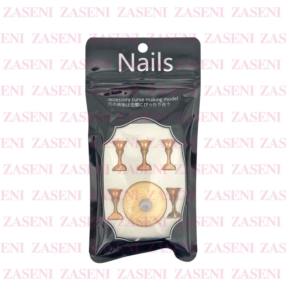 SOPORTE PRÁCTICAS UÑAS REDONDO AJEDREZ MADERA BEIGE