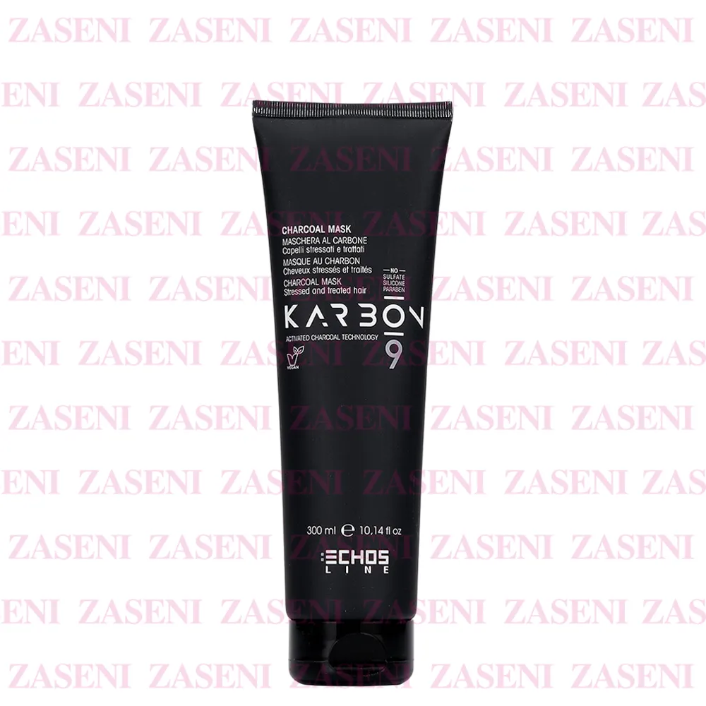 ECHOSLINE KARBON9 MASCARILLA DE CARBÓN VEGETAL 300ML
