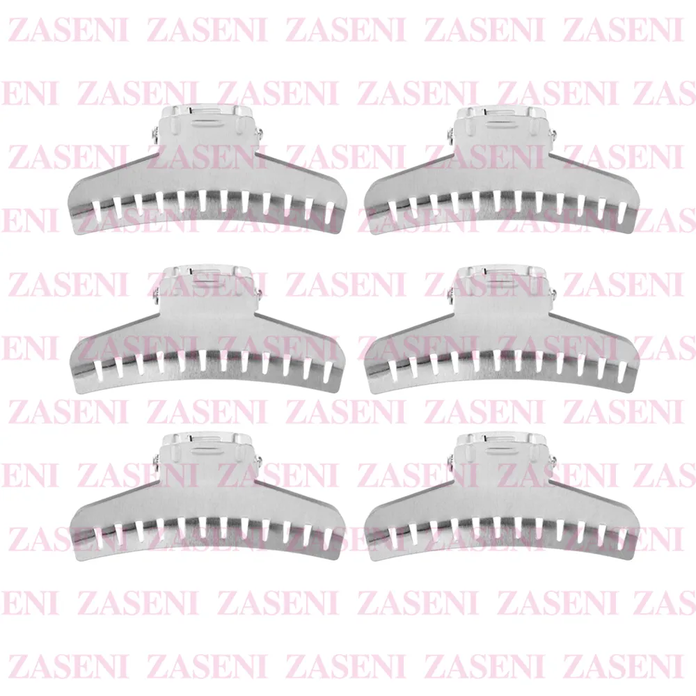 EUROSTIL PINZAS GRAPA ALUMINIO 6UDS