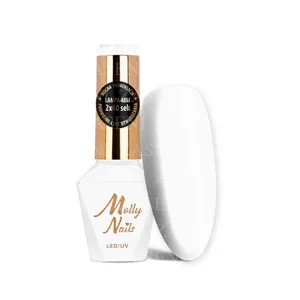 MOLLY LAC ESMALTE SEMIPERMANENTE HEMA FREE HYPNOTISE WHITE 8ML