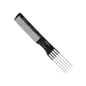 EUROSTIL PEINE AHUECADOR PÚAS HIERRO 19.5CM