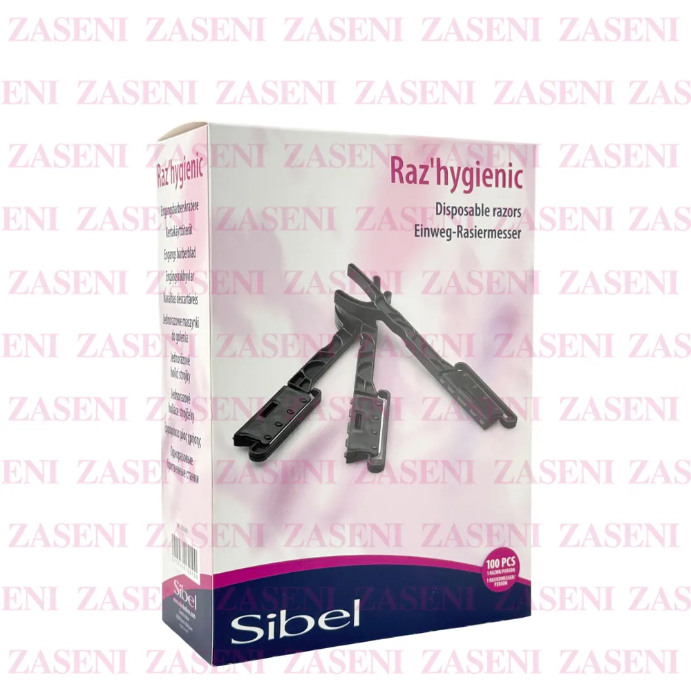 SIBEL NAVAJAS DESECHABLES 100UDS