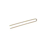 Horquillas Moño Lisas Bronce 150Uds 75mm