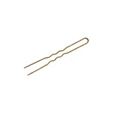Horquillas Moño Onduladas Bronce 150Uds 75mm
