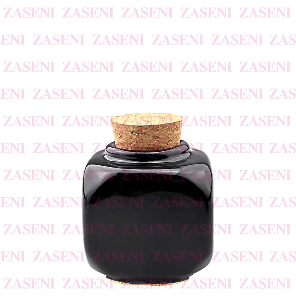 VASO PORCELANA NEGRO