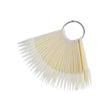 Muestrario Abanico Uñas Stiletto Naturales 50Uds