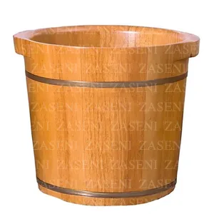 BARRIL MADERA PEDICURA GRANDE