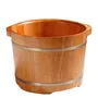 BARRIL MADERA PEDICURA PEQUEÑO