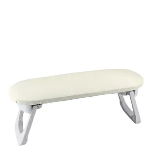 SOPORTE PARA MANICURA/PEDICURA POLIPIEL BLANCO