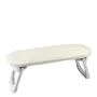 SOPORTE PARA MANICURA/PEDICURA POLIPIEL BLANCO
