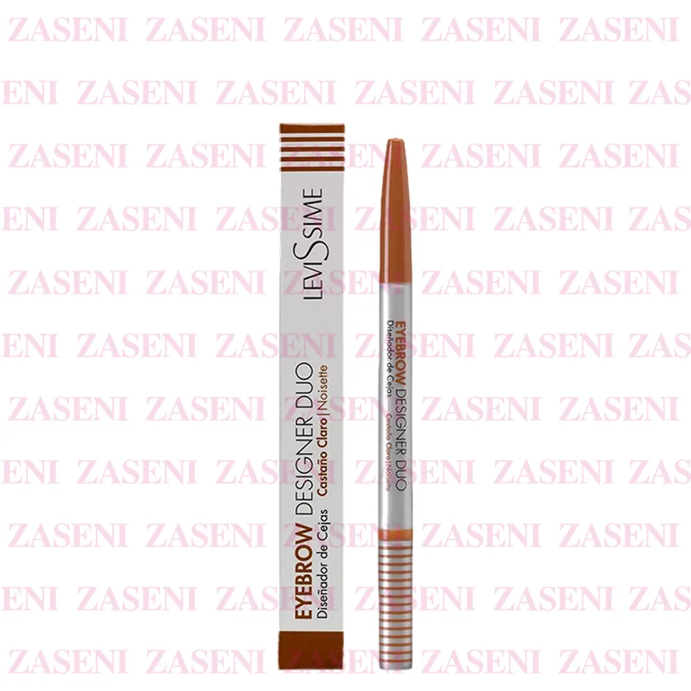 LEVISSIME EYEBROW DISEÑADOR DE CEJAS DUO CASTAÑO CLARO 1ML