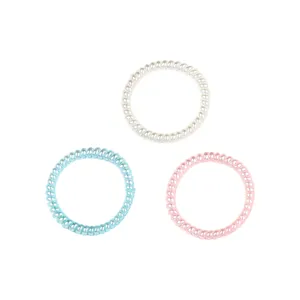 J&E COLETEROS ESPIRAL FINOS METALIZADOS 3UDS