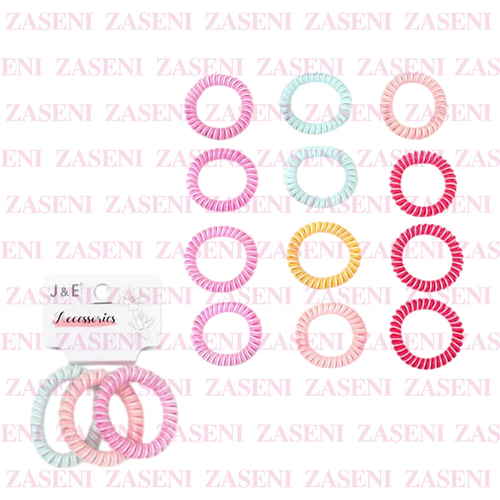 J&E COLETEROS ESPIRAL BICOLOR 3UDS