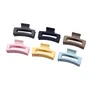 J&E PINZA DE PELO RECTANGULAR MATE GRANDE 1UD
